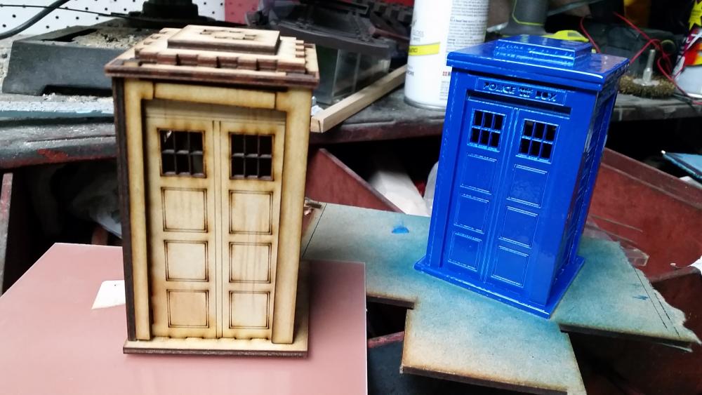 1/29 scale tardis (Dr who ) - Buildings, Figures and Accessories - G ...