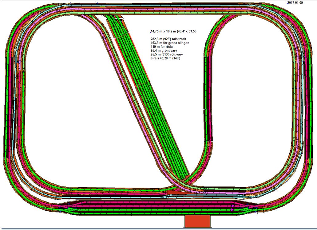 My elevated semi permanent technical layout - Track & Layout - G Scale ...