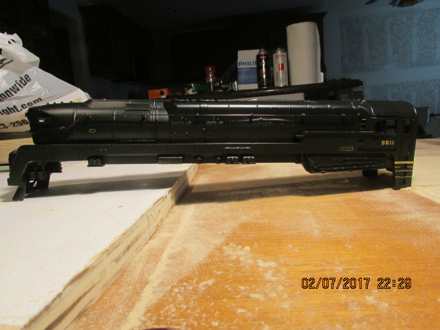 PRR T1 kitbash from 2 Hudsons