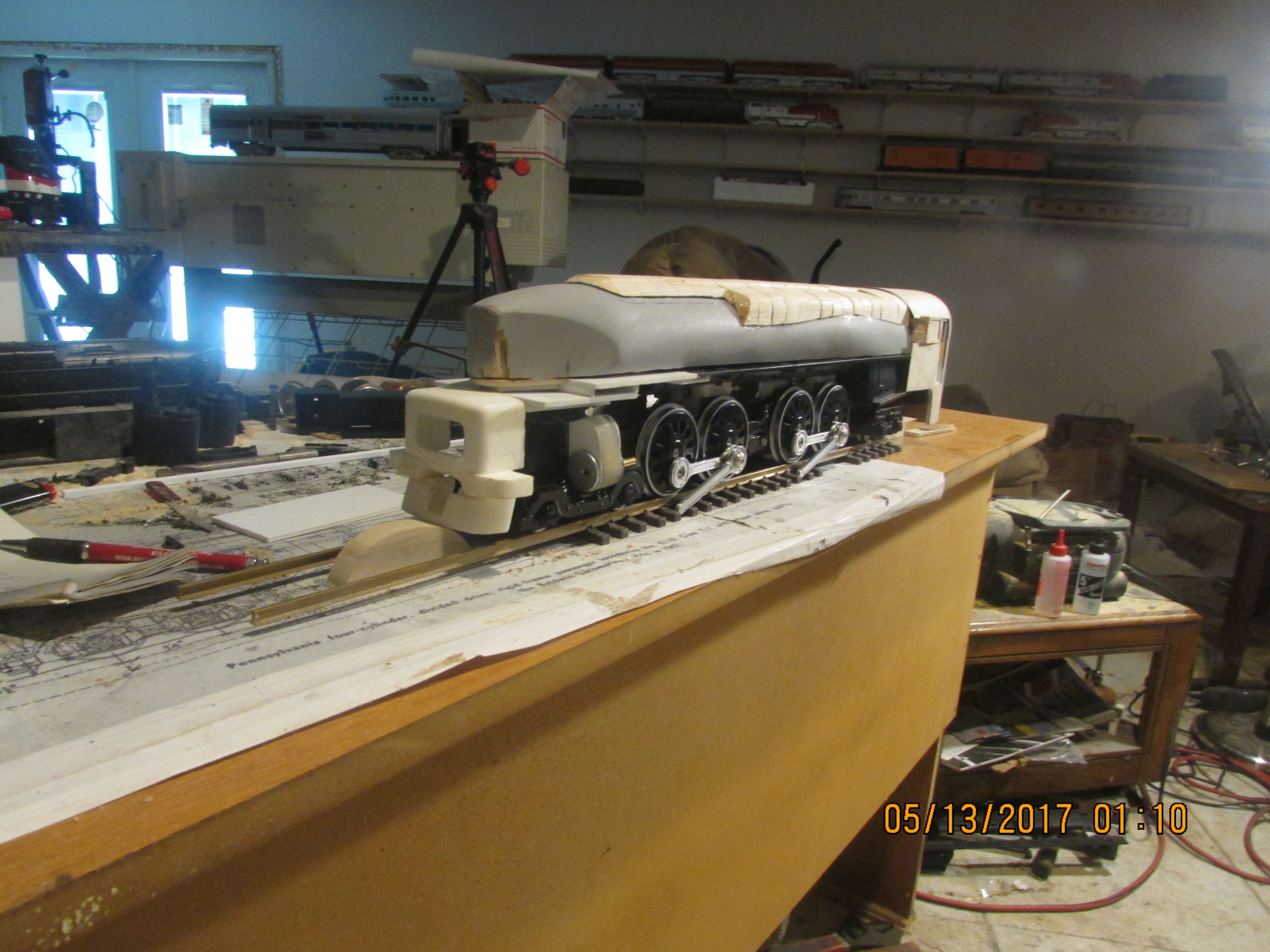 PRR T1 kitbash from 2 Hudsons - Page 5 - Kitbashing & Model Making - G ...