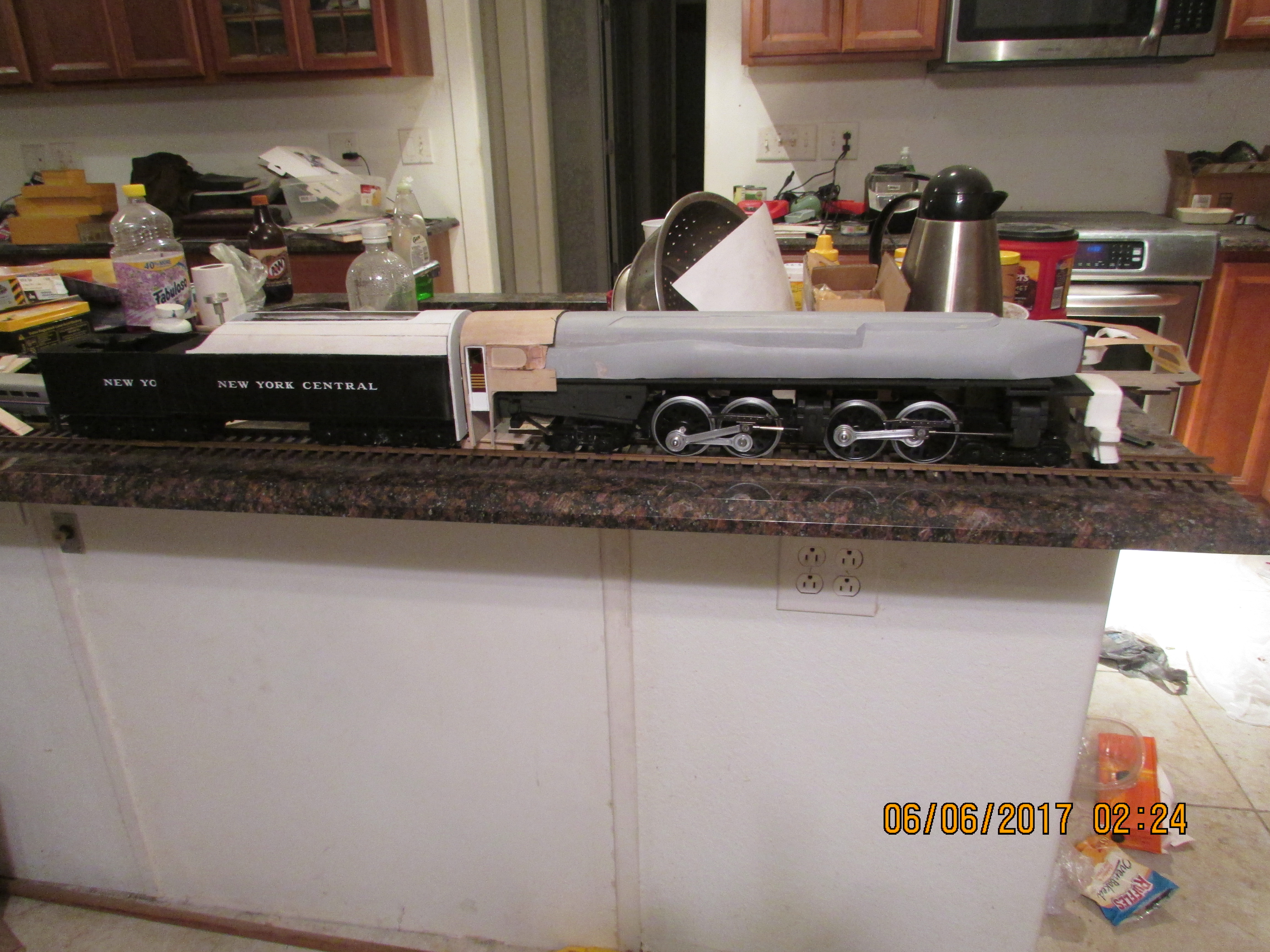 PRR T1 kitbash from 2 Hudsons - Page 7 - Kitbashing & Model Making - G ...