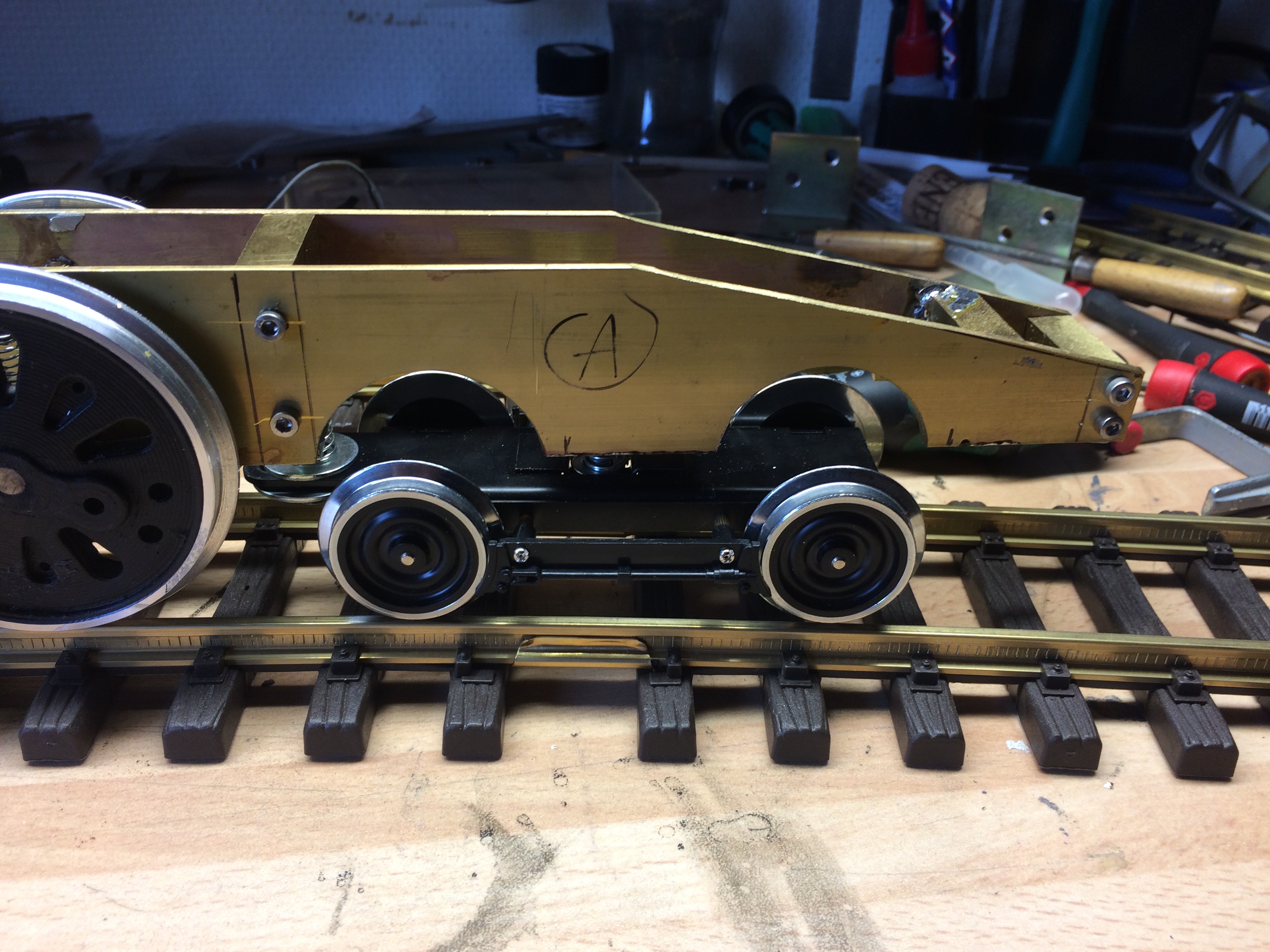 4-8-4 1:29 Brass - Kitbashing & Model Making - G Scale Train Forum.com