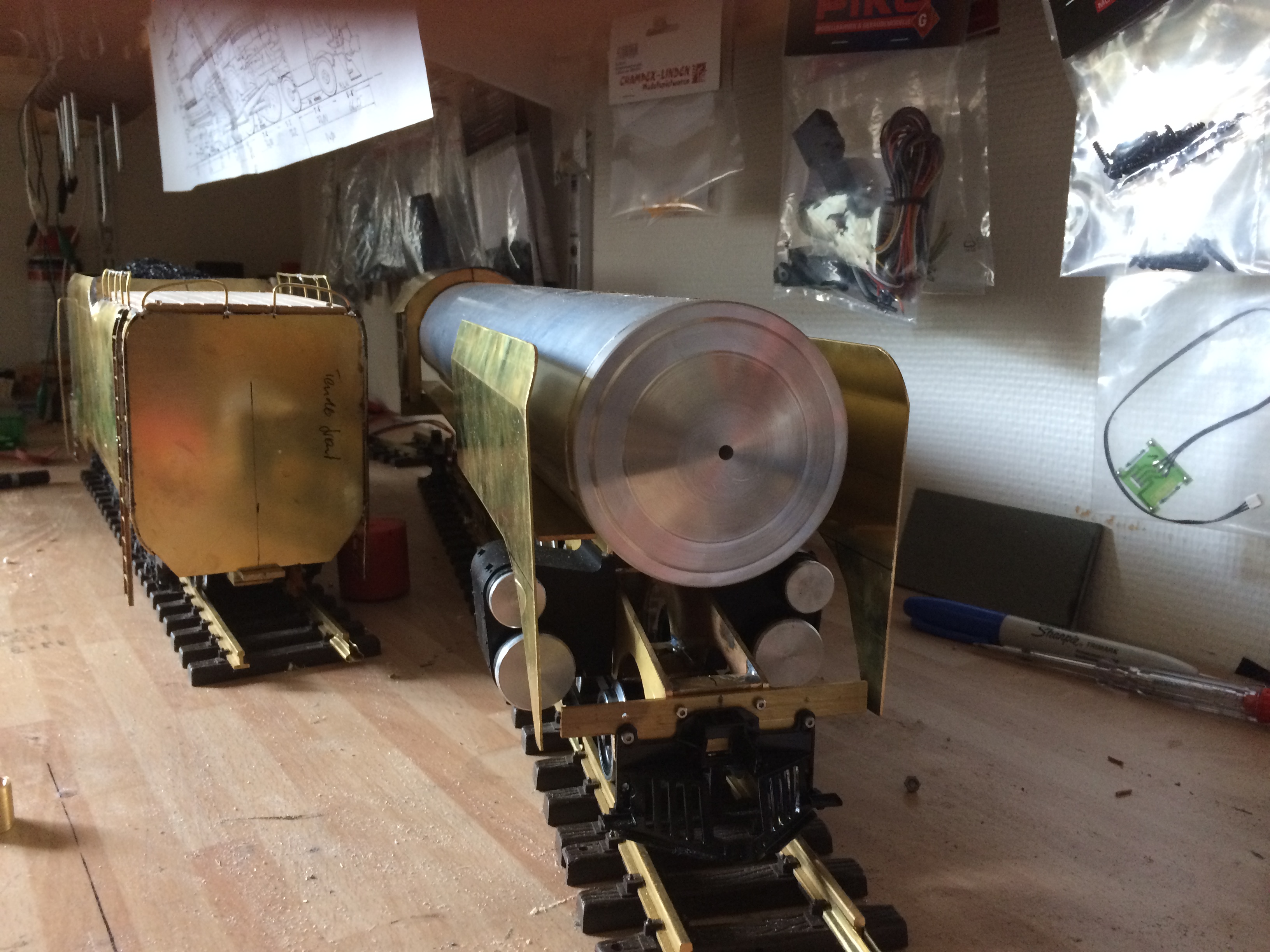 4-8-4 1:29 Brass - Kitbashing & Model Making - G Scale Train Forum.com