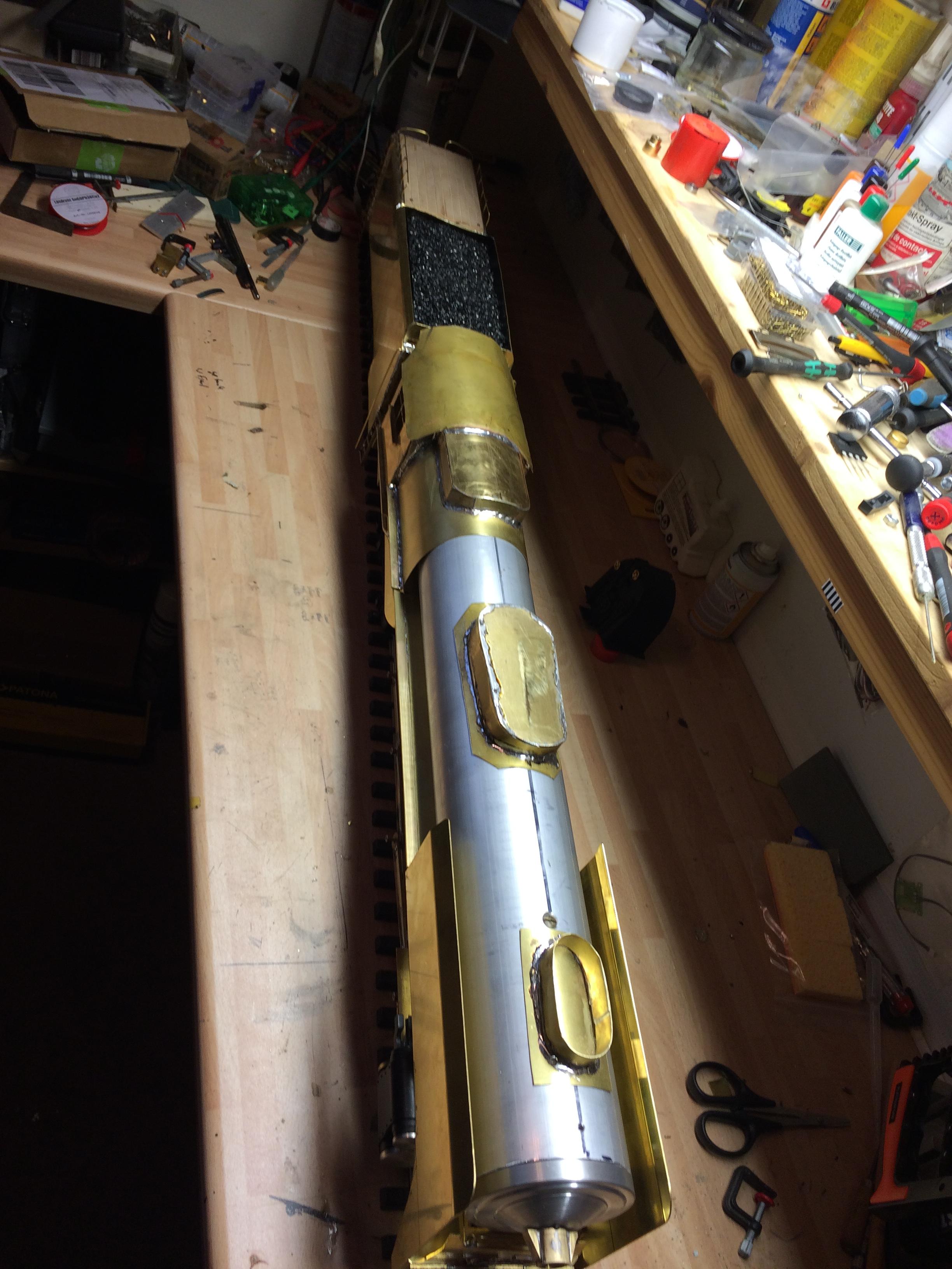 4-8-4 1:29 Brass - Kitbashing & Model Making - G Scale Train Forum.com