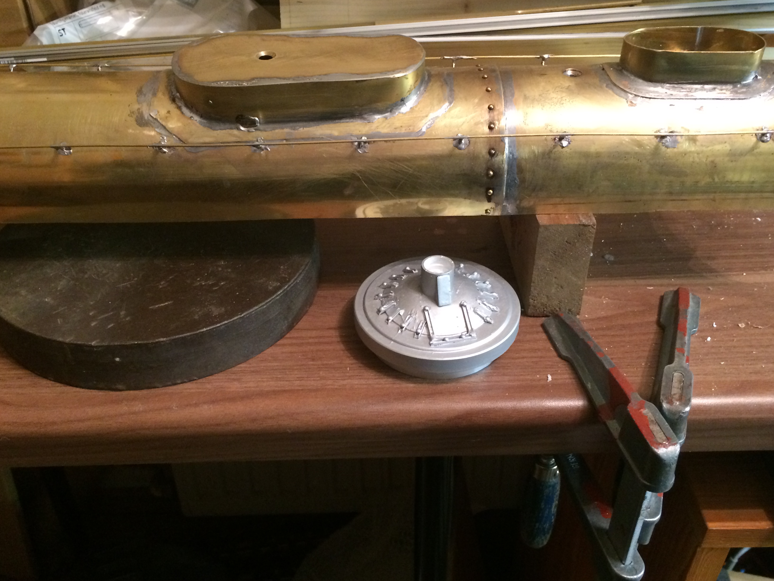 4-8-4 1:29 Brass - Kitbashing & Model Making - G Scale Train Forum.com