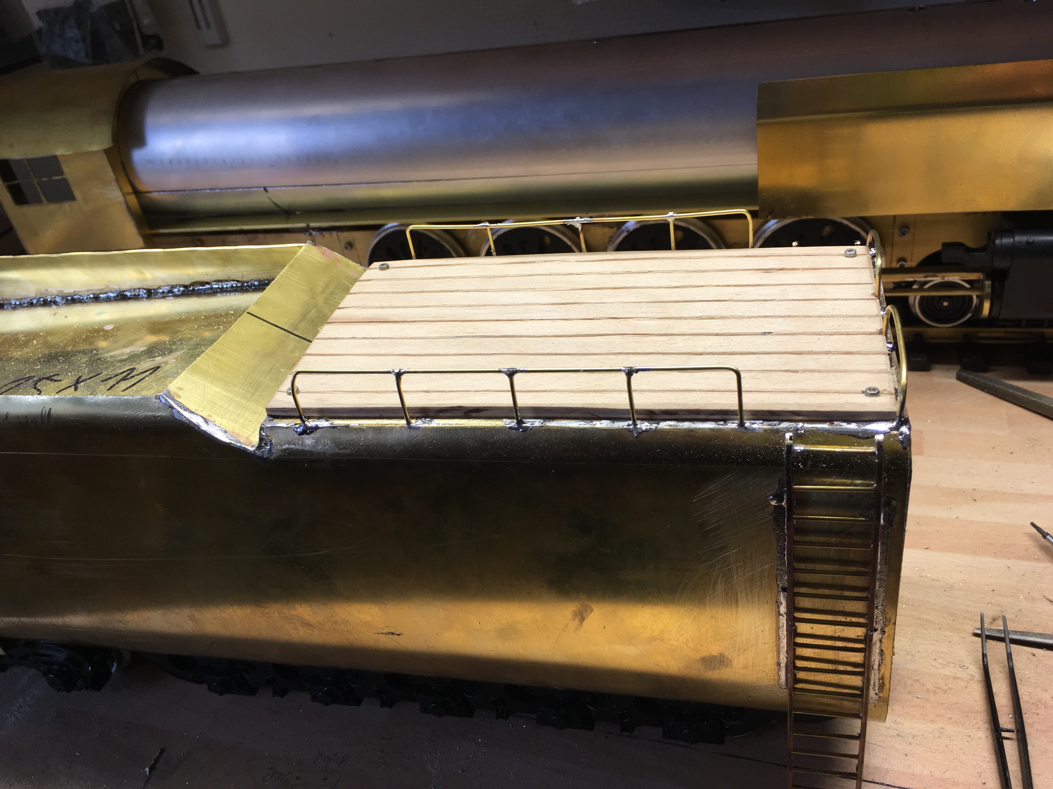 4-8-4 1:29 Brass - Kitbashing & Model Making - G Scale Train Forum.com