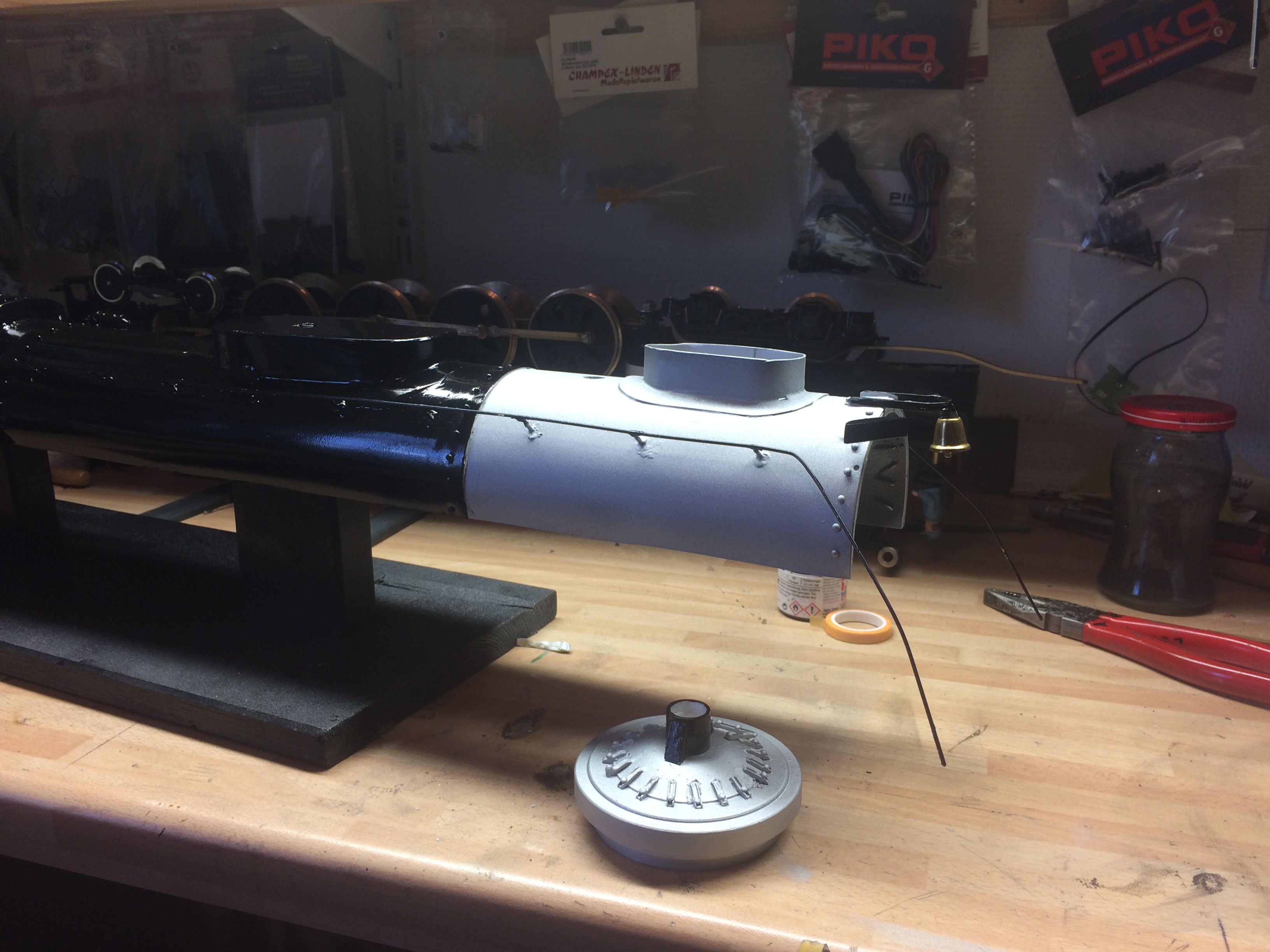 4-8-4 1:29 Brass - Kitbashing & Model Making - G Scale Train Forum.com