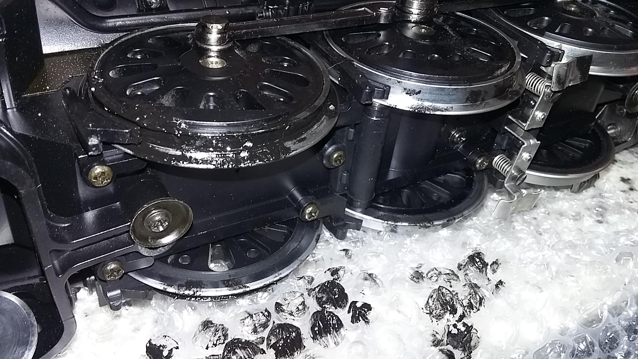 brand new MTH challenger Traction Tyres liquefied