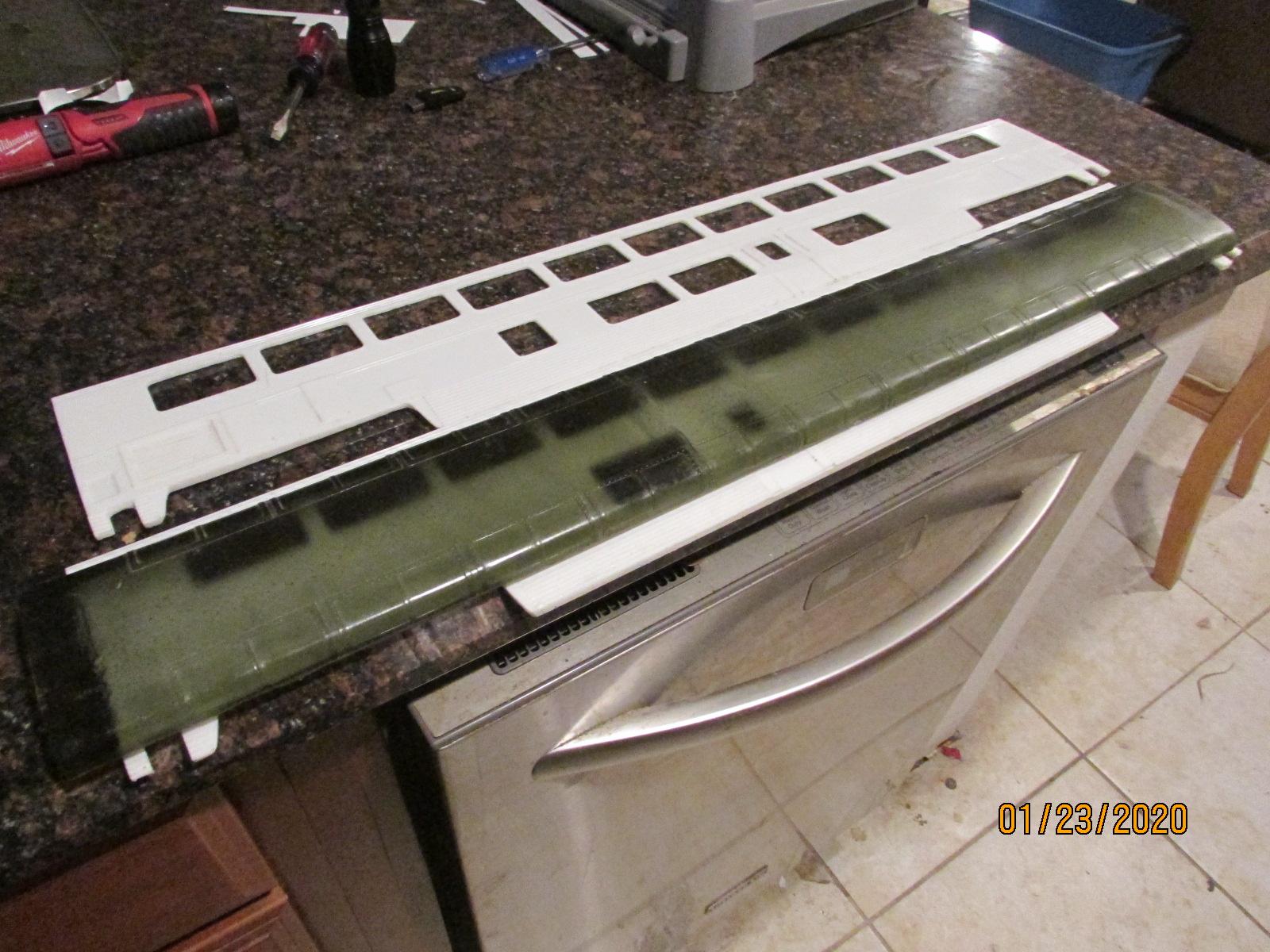 Superliner Observation car build