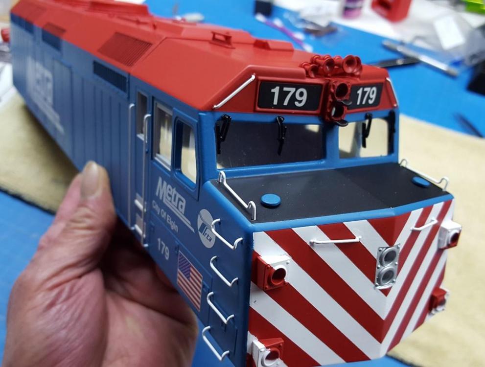 1:32 Metra Trains - Kitbashing & Model Making - G Scale Train Forum.com