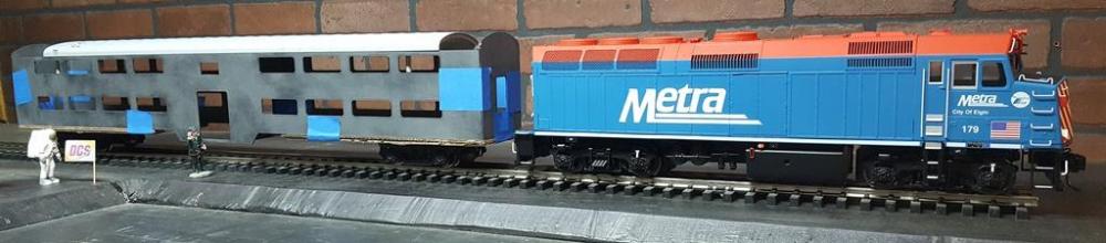 1:32 Metra Trains - Page 2 - Kitbashing & Model Making - G Scale Train ...
