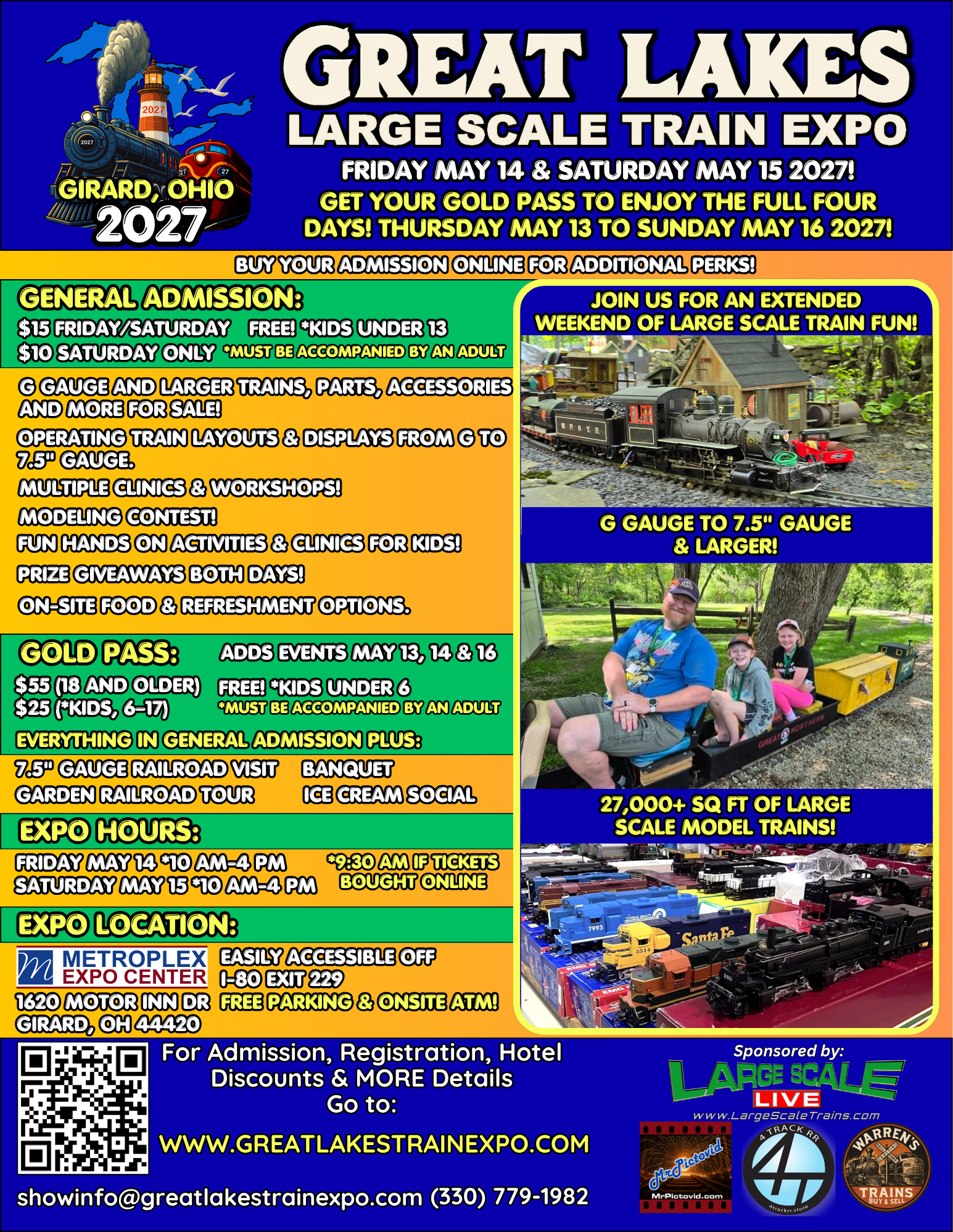 2027 Great Lakes Large Scale Train Expo